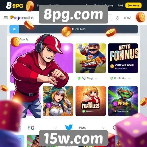 Navegação intuitiva no 8pg.com atrai novos jogadores