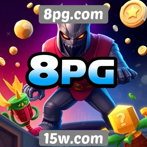 Variedade de jogos disponíveis na plataforma 8pg.com